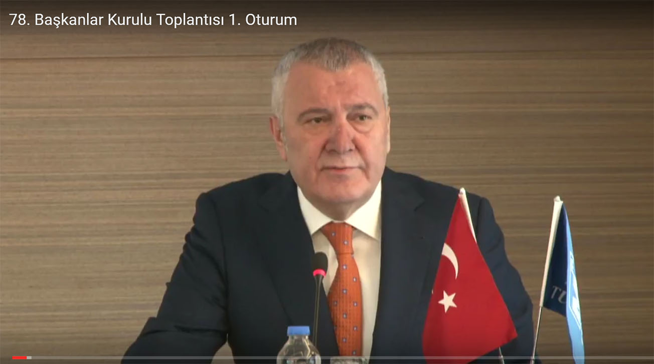 1. Oturum - 78. Başkanlar Kurulu Toplantısı, 9 Şubat 2017, Ankara 