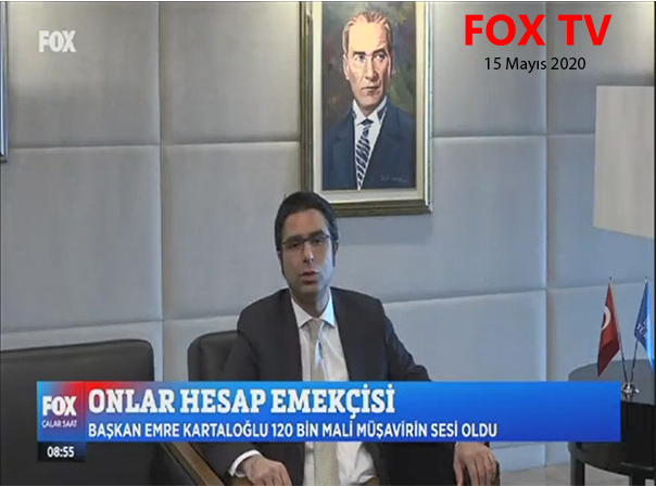 Genel Başkanımız Fox TV’de Gündeme İlişkin Vergi ile İlgili Değerlendirmelerde Bulundu
