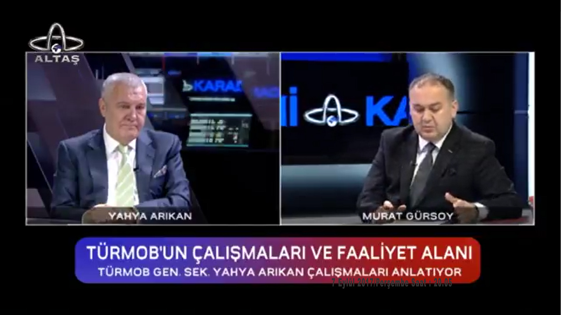 Genel Sekreterimiz Yahya ARIKAN, Altaş TV “Karadeniz Ekonomi Programına konuk oldu