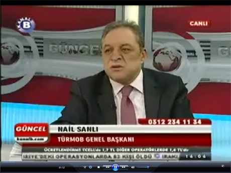 TÜRMOB Genel Başkanı Ymm. Nail Sanlı, KANAL B'de Gelir Vergisi Yasa Tasarısını Değerlendirdi