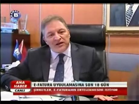 TÜRMOB Genel Başkanı Ymm. Nail Sanlı Kanal B Anahaber Bülteninde e-Fatura Uygulaması ile İlgili Açıklamalarda Bulundu