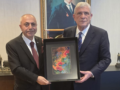 TÜRMOB’dan Müsavat DERVİŞOĞLU’na Ziyaret