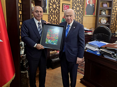 TÜRMOB’dan Devlet BAHÇELİ’ye Ziyaret