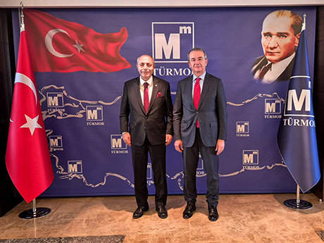 Dr. İsa COŞKUN’dan TÜRMOB’a Ziyaret