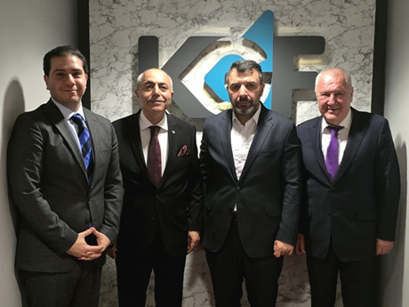 TÜRMOB’dan KGF Genel Müdürü Hasan Basri KURT’a Ziyaret