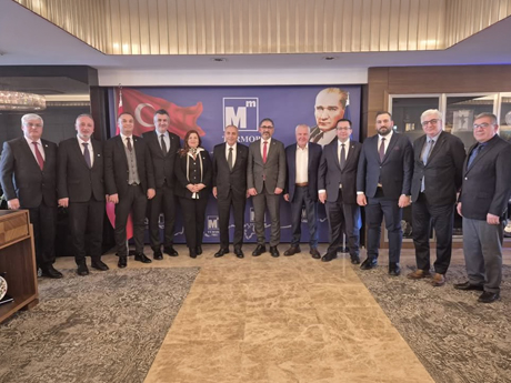 Antalya SMMM Odası’ndan TÜRMOB’a Ziyaret