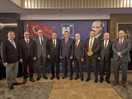 Devlet Denetim Elemanları Derneği'nden TÜRMOB'a Ziyaret