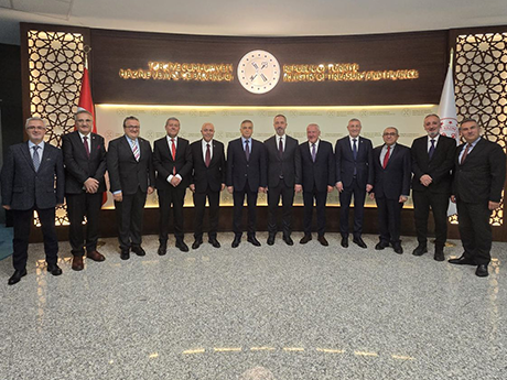 Hazine ve Maliye Bakan Yardımcısı Dr. İsmail İlhan Hatipoğlu’na Ziyaret