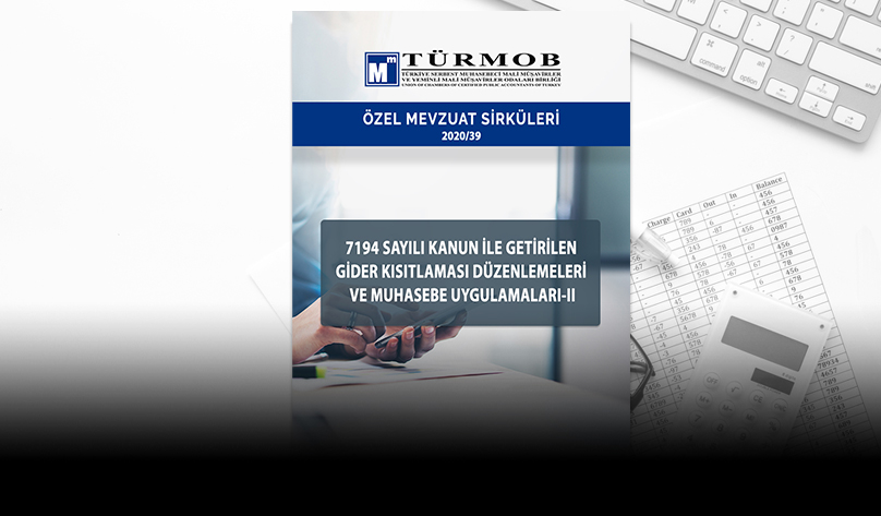 7194 Sayılı Kanun ile Getirilen Gider Kısıtlaması Düzenlemeleri ve Muhasebe Uygulamaları-II