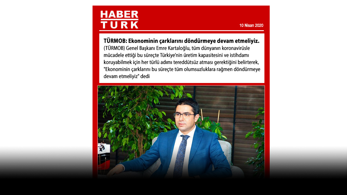 Ekonominin çarklarını döndürmeye devam etmeliyiz