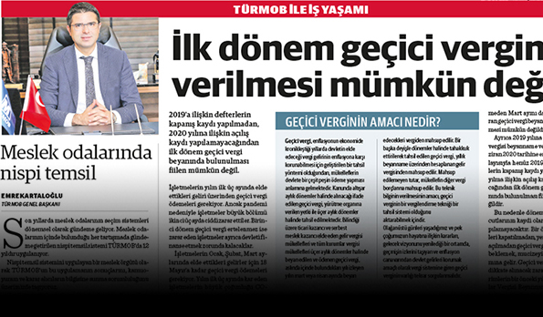 Meslek Odalarında Nispi Temsil