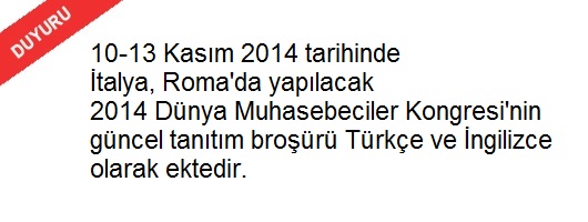 2014 Dünya Muhasebeciler Kongresi
