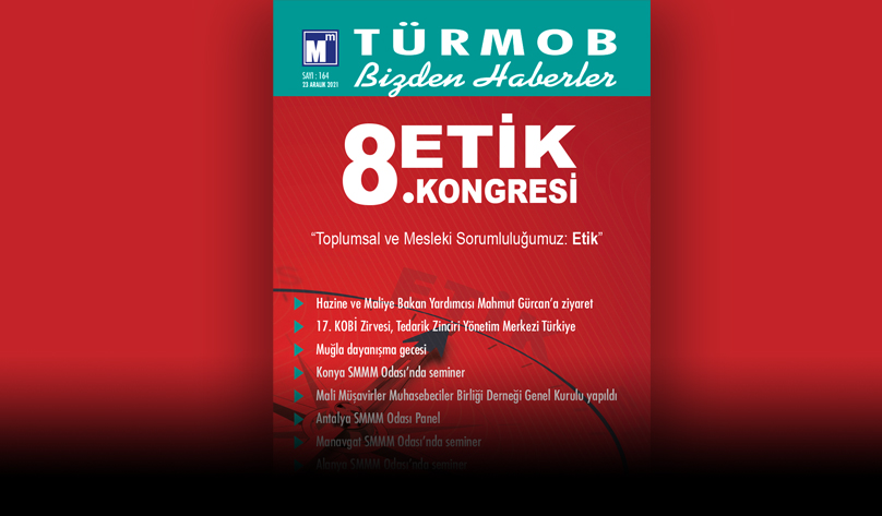 TÜRMOB Bizden Haberler Dergisi 164. Sayısı