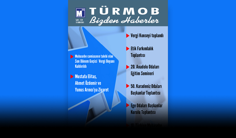 TÜRMOB Bizden Haberler Dergisi 159. Sayısı