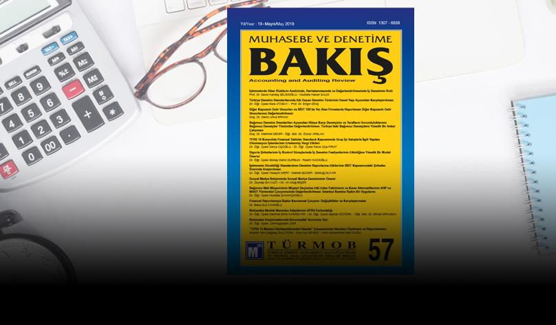 Muhasebe ve Denetime Bakış Dergisi 57. Sayısı Yayında