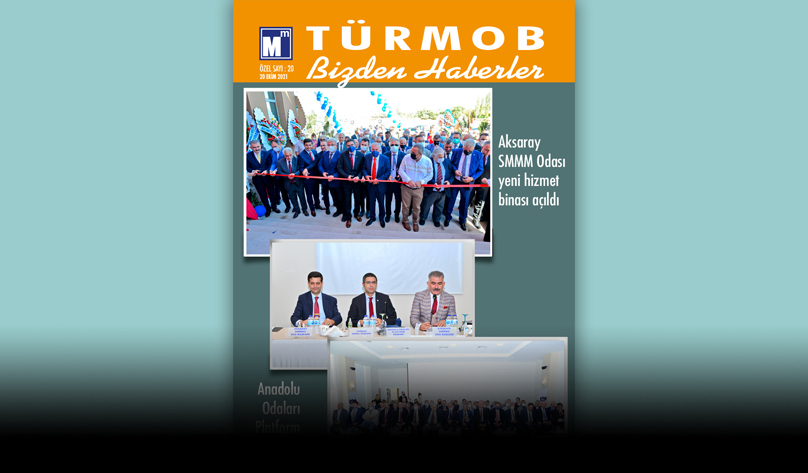 TÜRMOB Bizden Haberler Dergisi 20. Özel Sayısı